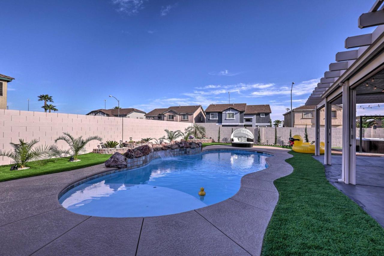 Luxurious Vegas Digs Hot Tub, Bbq, Cabana And More! Las Vegas Exterior photo